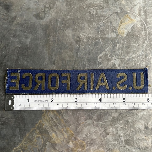 U.S. AIR FORCE ‘olive green’ Tape Patch - Picture 9 of 10